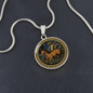 Snake & Horse Necklace - Couples Chinese Zodiac Animal Pendant Jewelry