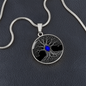 Oak Tree Necklace - September Birthstone Designed Jewelry