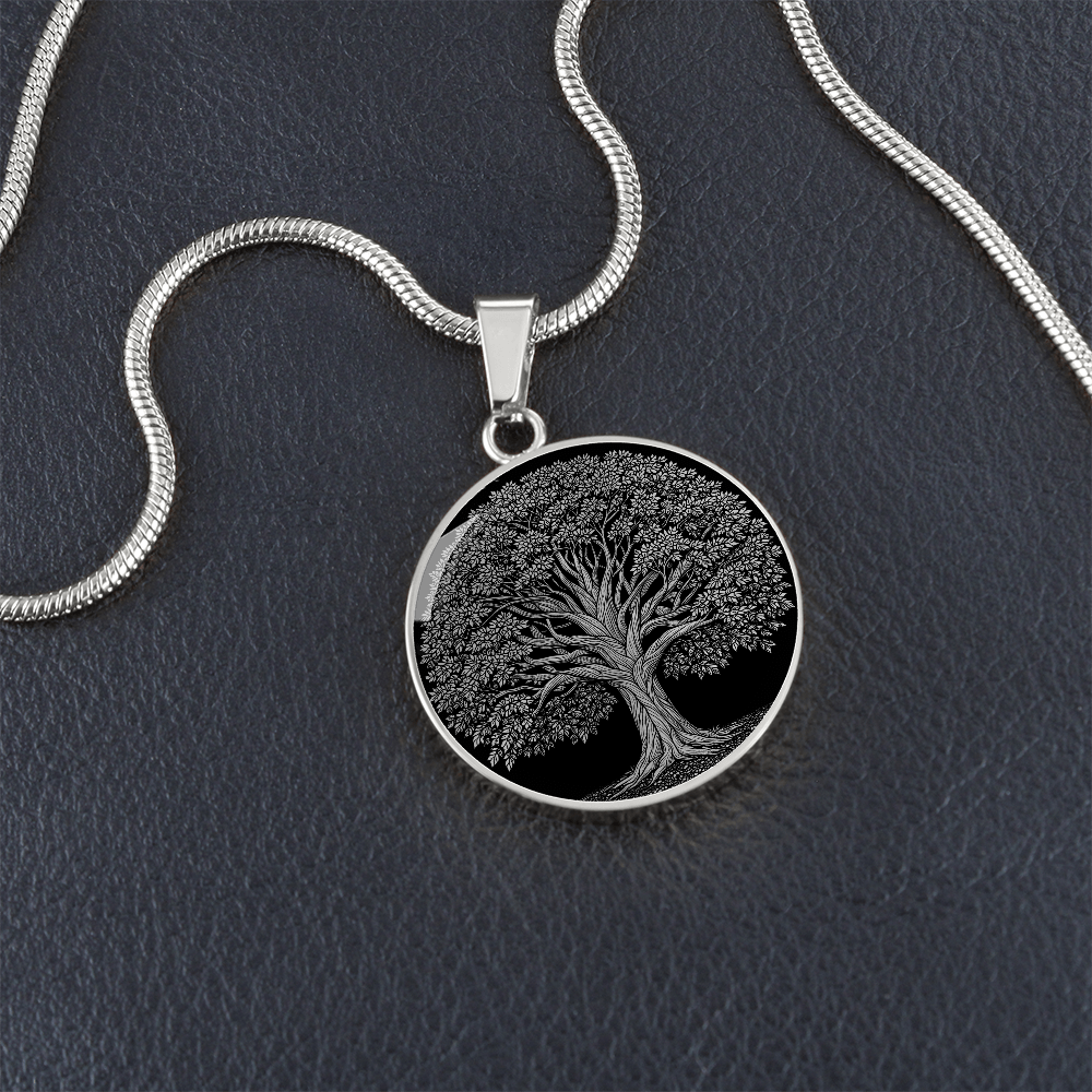 Oak Tree Necklace