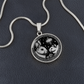 Year of The Rabbit Necklace, Chinese Zodiac Animal Jewelry Gift, Lunar New Year 2024 Pendant, Engraved  Spirit Companion Rat Necklace