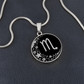 Scorpio Zodiac Pendant Necklace