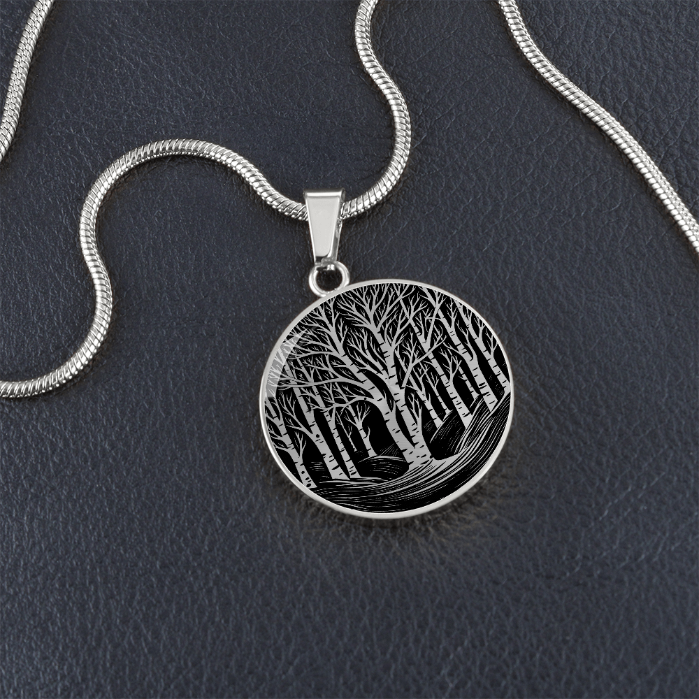 Birch Tree Necklace