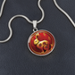 Rabbit Pendant Necklace - Chinese Zodiac Jewelry