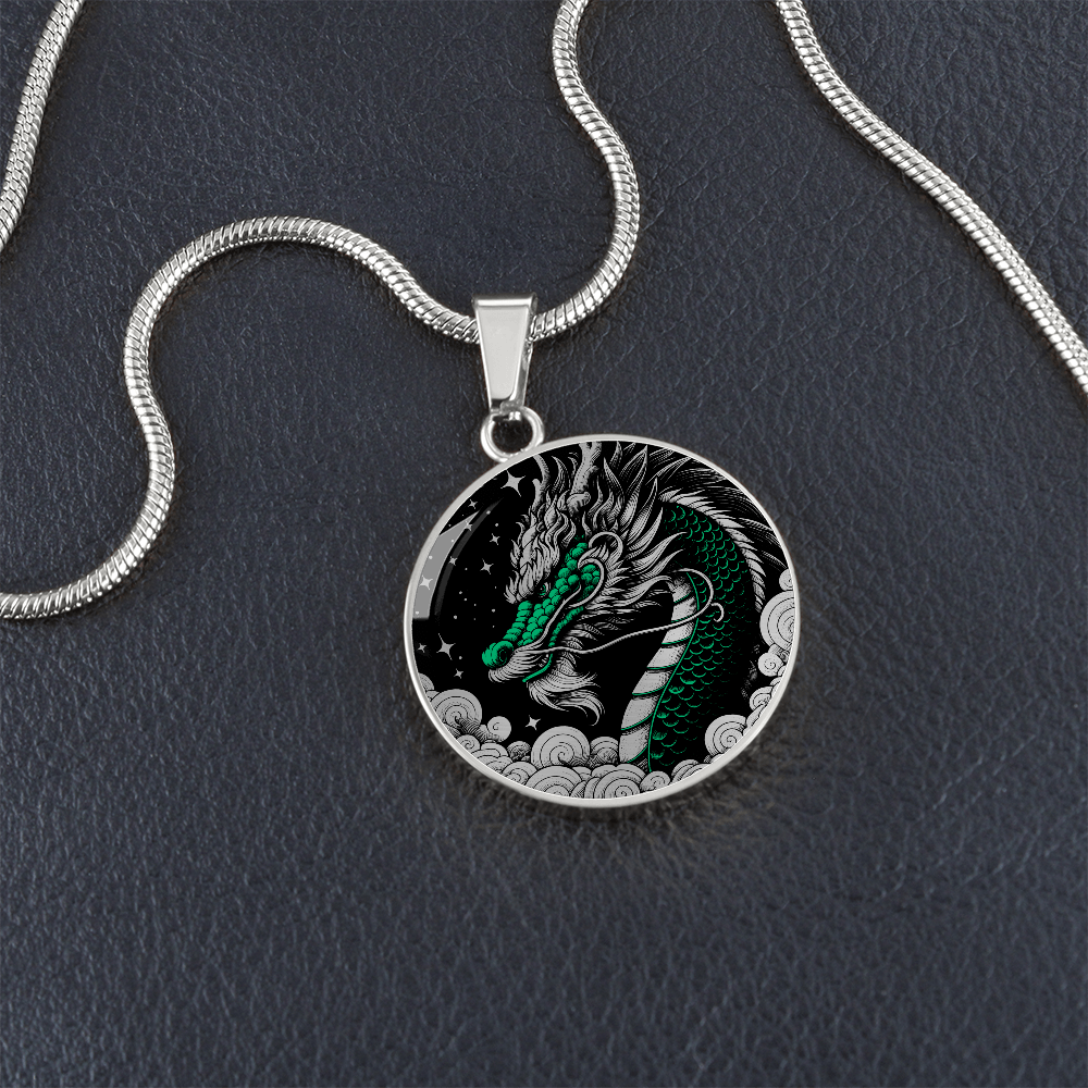 Jade Dragon Necklace