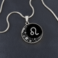 Leo Zodiac Pendant Necklace