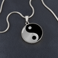 Yin Yang Necklace, Gold Yin Yang Pendant, Yin and Yang Jewelry, Spiritual Jewelry, Chinese Balance Necklace,