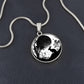 Moon and Rabbit Necklace