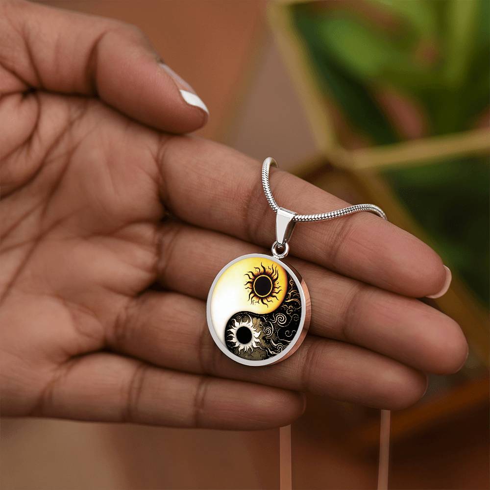 Sun and Moon Necklace