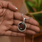 Red Rose Necklace - June Birth Flower Pendant Jewelry