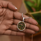 Celtic Tree of Life Pendant Necklace - Honeysuckle June Birth Flower Jewelry