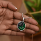 Lily of the Valley Necklace - May Yin Yang Birth Flower Jewelry
