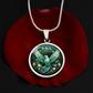 Emerald Dove Necklace
