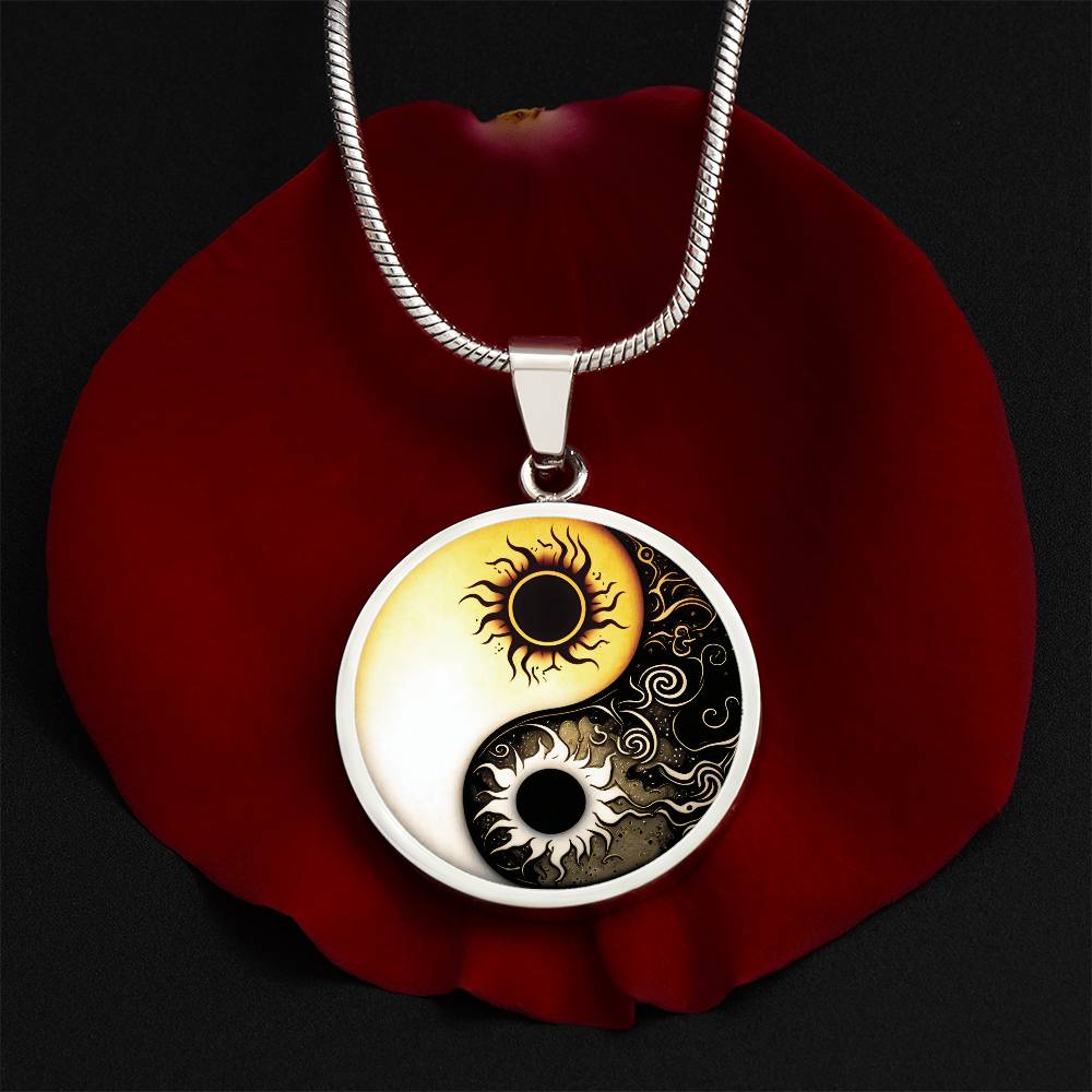 Sun and Moon Necklace