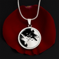 Yin Yang Rabbit Necklace