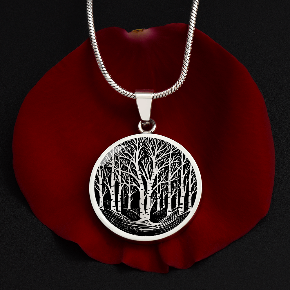 Birch Tree Necklace