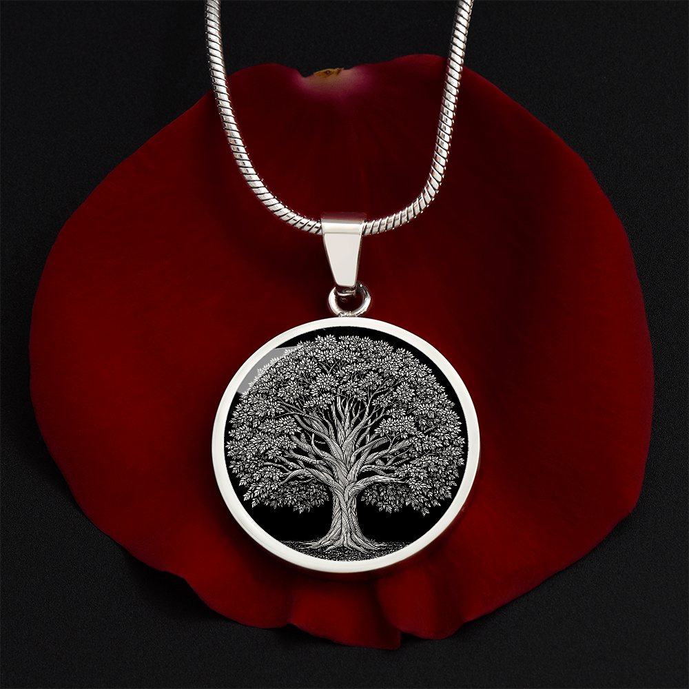 Oak Tree Necklace