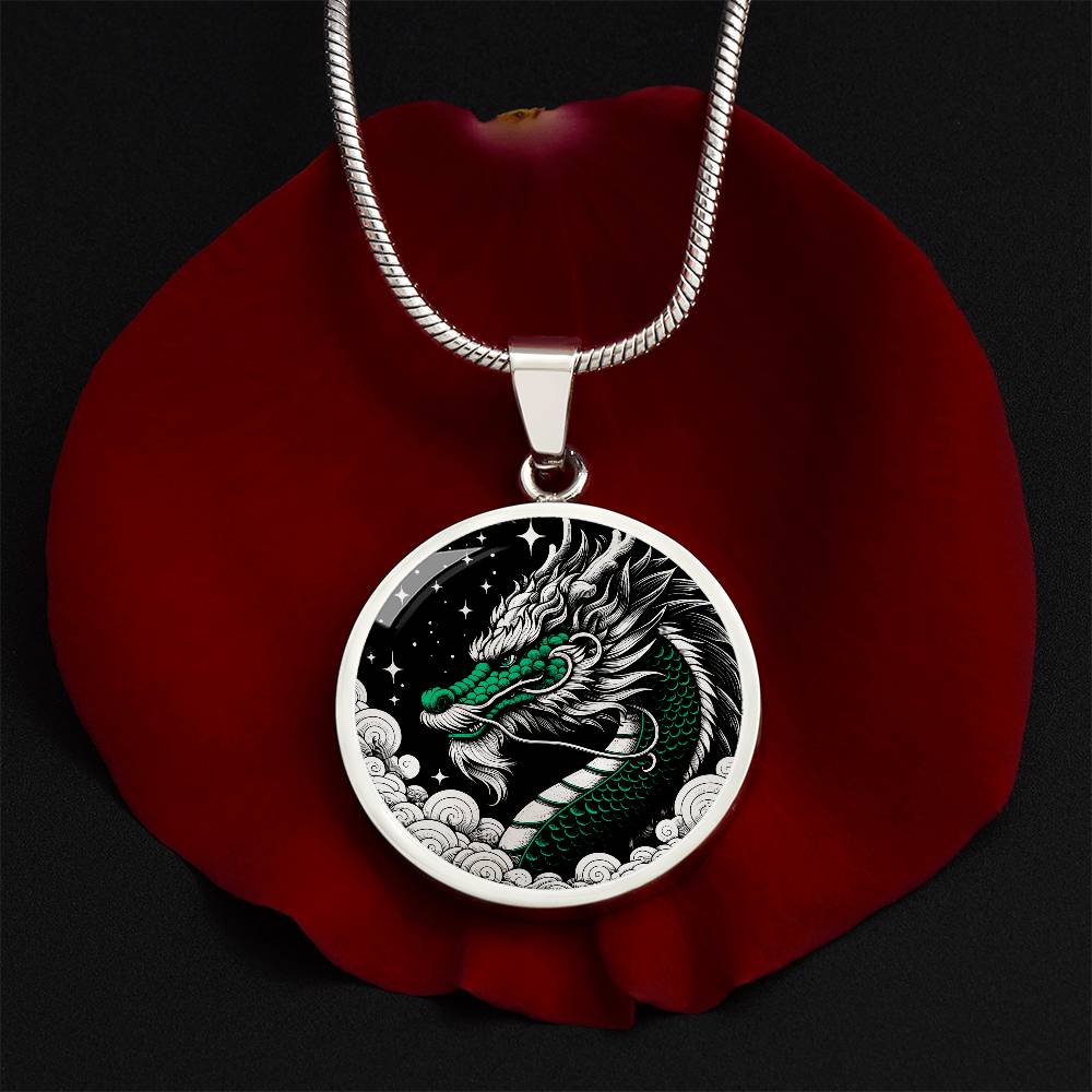 Jade Dragon Necklace