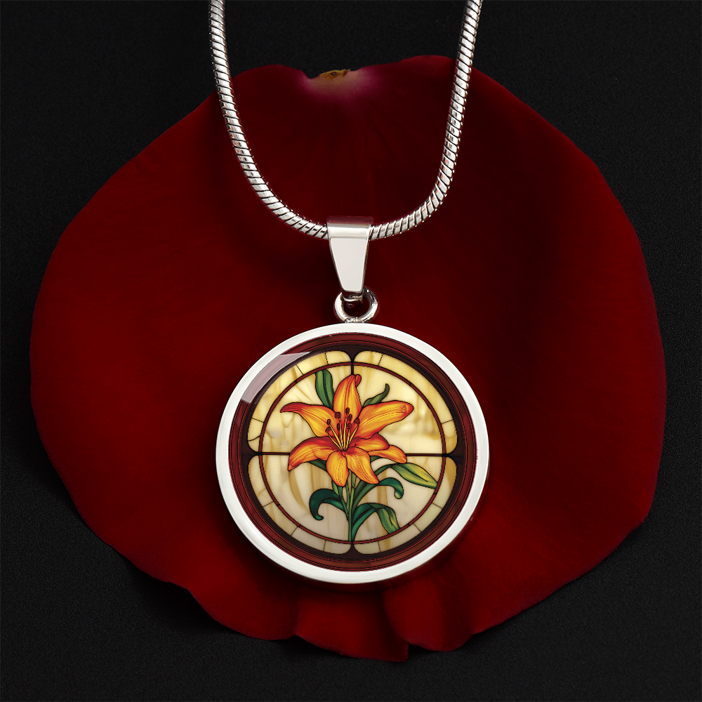 Tiger Lily Necklace