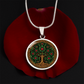 Celtic Tree of Life Pendant Necklace - Holly December Birth Flower Jewelry
