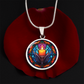 Advent Candle Necklace - Christian Pendant Jewelry