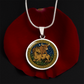 Ox and Horse Necklace - Couples Chinese Zodiac Animal Pendant Jewelry