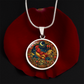 Year of The Rooster Necklace - Chinese Zodiac Animal Charm Pendant Jewelry