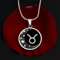 Taurus Zodiac Pendant Necklace