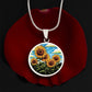 Sunflower Necklace