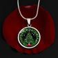 Gold Christmas Tree Necklace - Stainless Steel Necklace Pendant - Pine Tree Pendant -  Evergreen Tree Charm - Holiday Gift for Her or Him