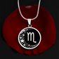 Scorpio Zodiac Pendant Necklace