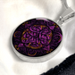 Purple Celtic Knot Necklace - Romantic Pendant Jewelry