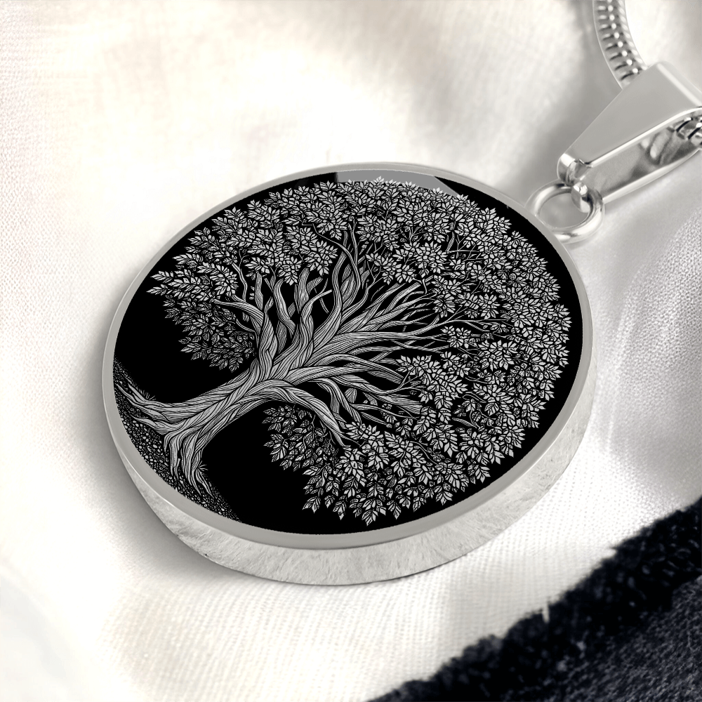 Oak Tree Necklace