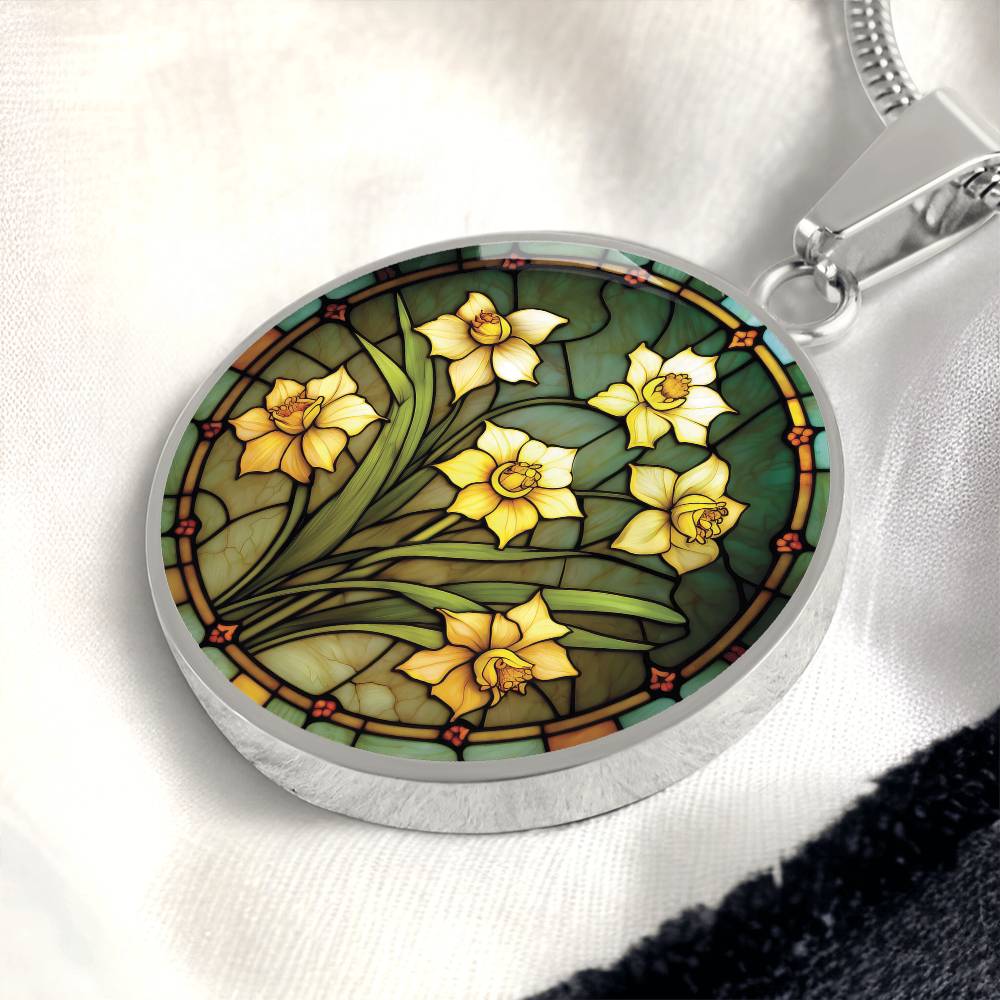 Daffodil Necklace