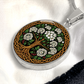 Celtic Tree of Life Pendant Necklace - Hawthorn May Birth Flower Jewelry
