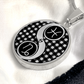Pisces & Capricorn Necklace, Yin Yang Couples Zodiac Jewelry