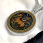 Dragon & Horse Necklace - Couples Chinese Zodiac Animal Pendant Jewelry