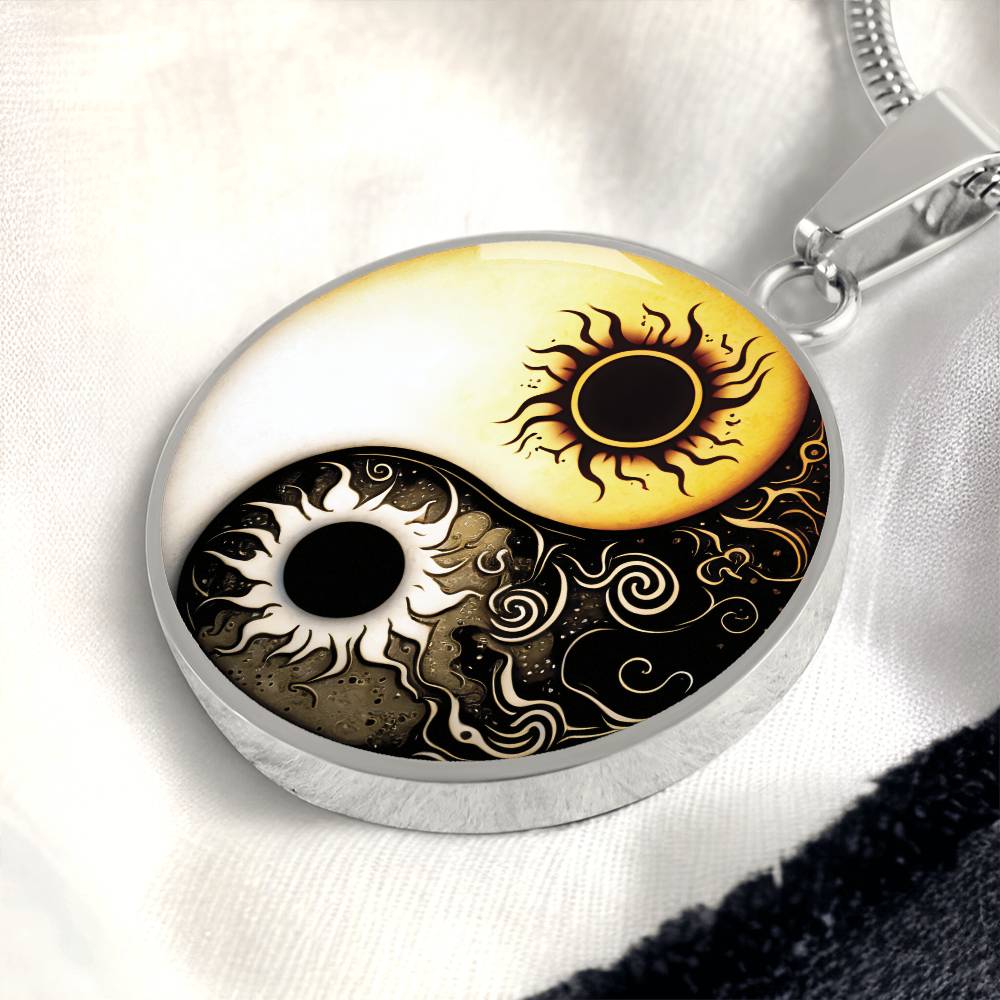 Sun and Moon Necklace