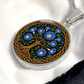 Celtic Tree of Life Pendant Necklace - Morning Glory September Birth Flower Jewelry