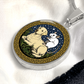 Dog and Rat Necklace - Couples Chinese Zodiac Animal Pendant Jewelry