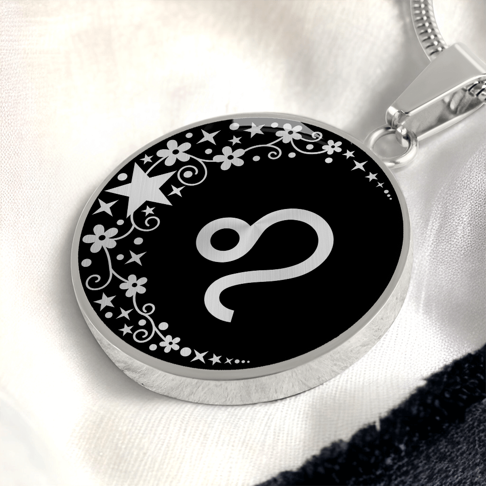 Leo Zodiac Pendant Necklace