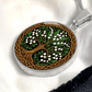 Celtic Tree of Life Pendant Necklace - Lily of the Valley May Birth Flower Jewelry