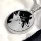 Yin Yang Rabbit Necklace
