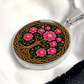 Celtic Tree of Life Pendant Necklace - Peony November Birth Flower Jewelry