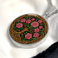 Celtic Tree of Life Pendant Necklace - Rose June Birth Flower Jewelry
