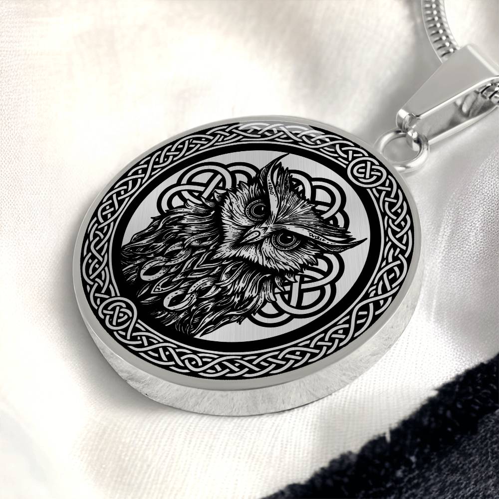 Celtic Owl Necklace