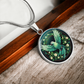 Emerald Dove Necklace