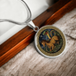 Snake & Horse Necklace - Couples Chinese Zodiac Animal Pendant Jewelry