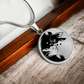 Yin Yang Rabbit Necklace