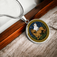 Ox and Horse Necklace - Couples Chinese Zodiac Animal Pendant Jewelry