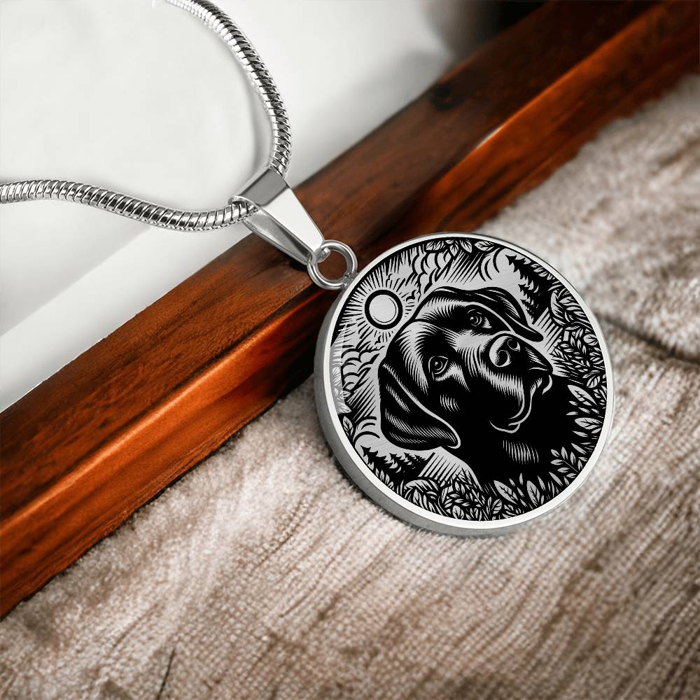 Engraved Dog Necklace